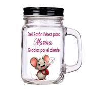 Regalo ratón Pérez, regalo para niños y niñas que se le caen los dienes. (Azul)