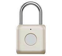 Regalo resistente al agua - Huella digital sin llave cerrada | Creador inteligente con soporte de carga USB | Bloqueo inteligente de dactilares para gimnasio, libros