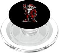 Regalo Retro de música Rock para Hombres, niños y Mujeres, Divertido Papá Noel PopSockets PopGrip para MagSafe