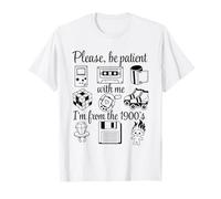 Regalo Retro de Nostalgia para Jugadores de los años 90, 80, niños de 1900, GenX Gen X Camiseta