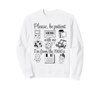 Regalo Retro de Nostalgia para Jugadores de los años 90, 80, niños de 1900, GenX Gen X Sudadera