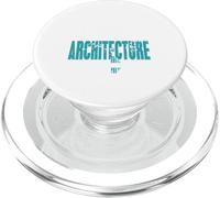 Regalo Retro Divertido de Arquitecto con diseño de Arquitectura Que Llena tu Alma PopSockets PopGrip para MagSafe