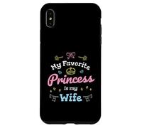 Regalo romántico de My Favorite Princess Is My Wife Carcasa para iPhone XS MAX
