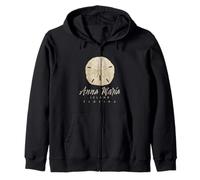 Regalo SandDollar de Anna Maria Island, Florida, Shelling Sudadera con Capucha