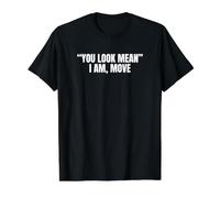 Regalo sarcástico de Broma Divertida con Texto en Forma de «Me Siento Mal, Soy yo», me muevo Camiseta gráfica económica, Hombre, Negro, S