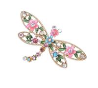 Regalo significativo: broche de libélula que simboliza la belleza para amigos, familia, celebraciones especiales, uso diario, talla única, como se describe