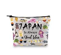 Regalo Sorpresa de Viaje japonés, en Japón, Regalo de Viaje japonés, Japón es Siempre una Buena Idea, Bolsa de Maquillaje con Cremallera para los Amantes de la Cultura Japonesa,