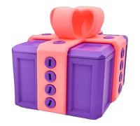 Regalo sorpresa para adultos: Dedo medio en la caja. Esta divertida caja de broma con impresión 3D y tornillos ofrece un dedo emergente como decoración divertida para Navidad