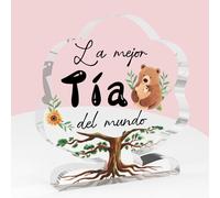 Regalo Tia Navidad Regalo Tia Cumpleaños Regalos Para Mi Tia Regalos Para Tia Regalos Tia Primeriza Regalos Para Tu Tia Placa Acrílica