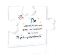 Regalo Tio Navidad Regalos Para Mi Tio Acrilico Puzzle Placa Tio Regalos De Piezas Regalos Para Tio Cumpleaños Regalo De Tía Regalo Tio Cumpleaños Regalos Hombre Navidad Regalos Originales Para Hombre