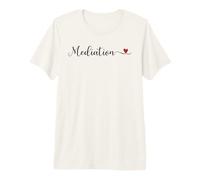 Regalo tipográfico manuscrito Lindo mediación Camiseta Premium