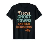 Regalo Vintage de Desert Ghost Town, Western Ruin, para Nostalgia Camiseta