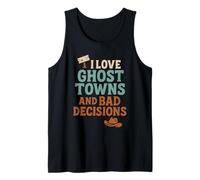 Regalo Vintage de Desert Ghost Town, Western Ruin, para Nostalgia Camiseta sin Mangas
