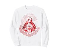 Regalos católicos del Arte del Sagrado corazón de Jesucristo Sudadera