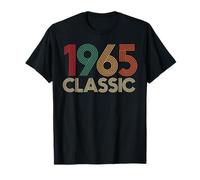 Regalos clásicos de 60 cumpleaños de 1965 para Hombres y Mujeres de 60 años Camiseta