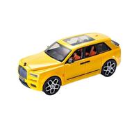 Regalos Coleccionables para El SUV Rolls-Royce Cullinan Modelo De Coche Metal Fundido A Presión A Escala 1:20(Yellow)
