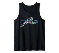 Regalos coloridos para amantes de los delfines de Gulf Shores Alabama Camiseta sin Mangas
