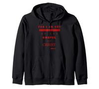 Regalos con versículos bíblicos - ROMANOS 1:16 I Am Not Ashamed Sudadera con Capucha