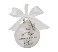 Regalos Conmemorativos De Condolencia Navideña: Decoración De Ángeles En El Cielo, En Memoria Del Padre, Regalo De Duelo Para Mujeres, Hombres Y Familia | Decoración Navideña Pensativa En Recue