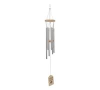 Regalos Conmemorativos para Mascotas, Campanillas de Viento de Madera de Pino Maciza con Colgante de Pata de Mascota, Tonos Melódicos Relajantes para Jardín Al Aire Libre,