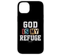 Regalos cristianos de Navidad versículos de la Biblia Escrituras Mi Refugio Carcasa para iPhone 14 Plus