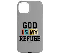 Regalos cristianos de Navidad versículos de la Biblia Escrituras Mi Refugio Carcasa para iPhone 15 Plus
