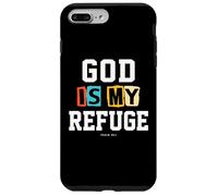 Regalos cristianos de Navidad versículos de la Biblia Escrituras Mi Refugio Carcasa para iPhone 7 Plus/8 Plus