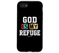 Regalos cristianos de Navidad versículos de la Biblia Escrituras Mi Refugio Carcasa para iPhone SE (2020) / 7 / 8