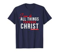 Regalos cristianos de Navidad versículos de la Biblia Escrituras Todas Camiseta