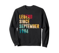 Regalos de 41 años Leyenda Desde septiembre de 1984 41 cumpleaños Sudadera