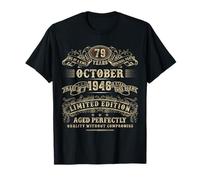 Regalos de 79 años 79 cumpleaños Octubre 1946 Edición Limitada Camiseta