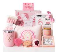 Regalos de 8º cumpleaños para niñas, ideas de cesta de regalo para hija, lindas cestas de cumpleaños únicas de 8 años, regalos para ella, mejor amiga, sobrina, nieta, hermana, amiga, adolescentes