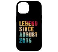 Regalos de 9 años - Leyenda desde agosto de 2016 - 9º cumpleaños Carcasa para iPhone 14