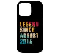 Regalos de 9 años - Leyenda desde agosto de 2016 - 9º cumpleaños Carcasa para iPhone 14 Pro Max