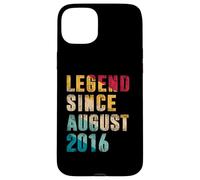 Regalos de 9 años - Leyenda desde agosto de 2016 - 9º cumpleaños Carcasa para iPhone 15 Plus