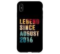 Regalos de 9 años - Leyenda desde agosto de 2016 - 9º cumpleaños Carcasa para iPhone XS Max