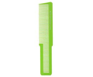 Regalos de abril Flat Top Comb Salon Hair Comb Hair Clipper Cut Comb Barber Peluquería Peine para el corte de cabello(Verde)