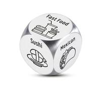 Regalos de acero para el 11 aniversario - Regalos geniales de aniversario para hombres, dados de noche, regalos de boda para recién casados, regalos de cumpleaños geniales para esposa, novia, regalos