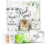 Regalos de agradecimiento para mujeres, cestas de regalo de agradecimiento para compañeros de trabajo, el mejor juego de caja de regalo de agradecimiento para profesores, amigos, jefes, voluntarios,