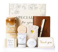 Regalos de agradecimiento para mujeres, regalos de agradecimiento para empleados, cesta de regalo de agradecimiento para mujeres, compañeros de trabajo, profesores, enfermeras, amigos, mamá, ella