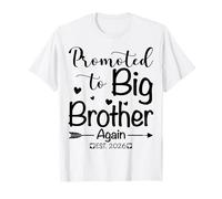 Regalos de Anuncio de bebé Promoted To Big Brother Again 2026 Camiseta
