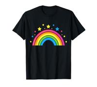 Regalos de arco iris con estrellas para los amantes del arco iris divertido arco iris Camiseta