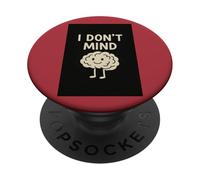 Regalos de atención Plena para Mujeres y Hombres, Divertidos Zen I Don't Mind PopSockets PopGrip Adhesivo