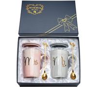 Regalos de boda para recién casados, 2 unidades de regalo de boda, juego de tazas de mármol de cerámica, regalos para parejas, divertidos regalos para bodas, regalos de boda, regalo de compromiso, 14