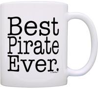 Regalos de cerámica novedosos de piratas, los mejores regalos de broma de piratas de la historia, tazas de té, decoración del hogar, tazas de café, taza de café novedosa, taza de té de cerámica con im