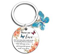 Regalos de condolencias, regalos conmemorativos de duelo, regalos de duelo para mujeres, regalos de condolencia, regalos de recuerdo por la pérdida de un ser querido, padre y madre, plateado, 3inch