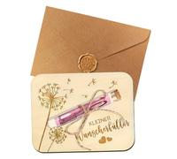 Regalos de confirmación Juego de regalo de comunión personalizado con tubos divertidos para confirmación de dinero, regalos, cupones de deseo, regalo de cumpleaños para cumpleaños, bodas (diente de