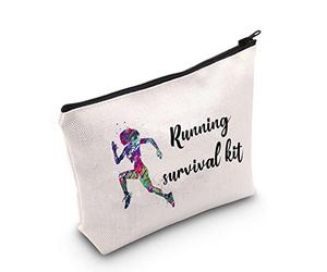 Regalos de correr para ella, regalo para amantes de las carreras, kit de supervivencia para corredores, bolsa de cosméticos para correr a campo traviesa (kit de supervivencia para correr Reino Unido),