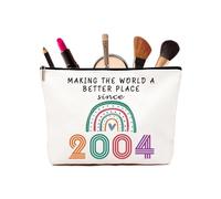 Regalos de cumpleaños número 21 para ella - Ideas regalos de cumpleaños 21, bolsas de cosméticos de arco iris, regalo personalizado para niña de 21 años, recuerdo para mejor amiga, hermana, hija,