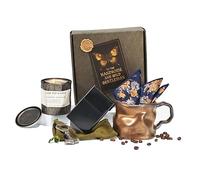 Regalos de cumpleaños para hombres que lo tienen todo, cestas de regalo para hombres con taza única, vela perfumada, cesta de regalo de cumpleaños para él, papá, novio, marido, hermano, aniversario